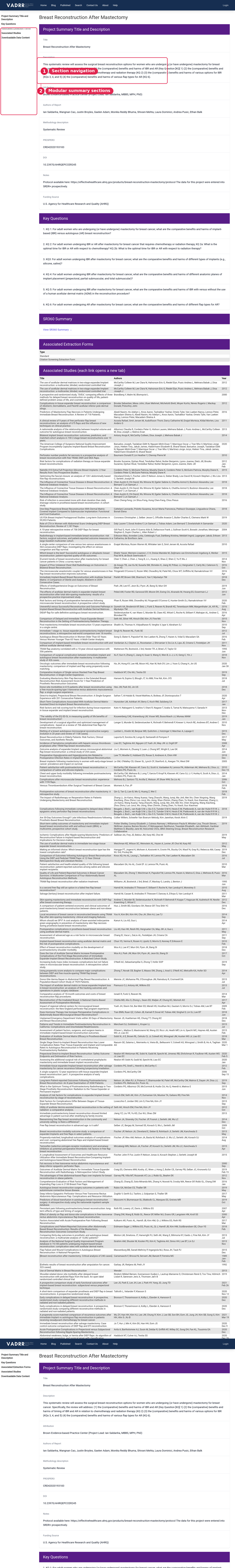 A published SR-360 summary